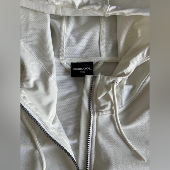 NWOT White 32 Degrees Cool Windbreaker Jacket Women’s Size XXL - Picture 4 of 12